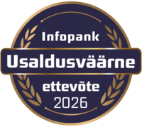 Infopank Usaldusväärne ettevõte 2026